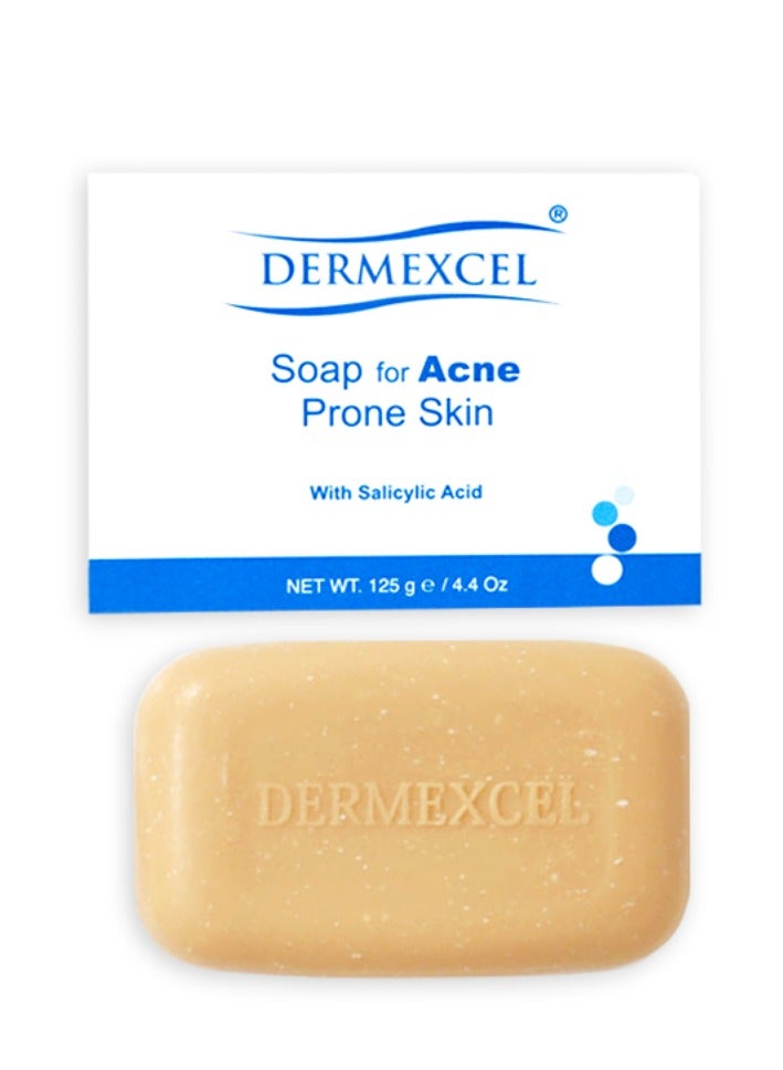 Dermexcel Soap For Acne Prone Skin 125 G